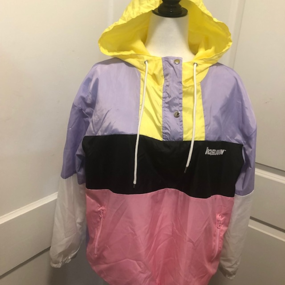 Nickelodeon hooded windbreaker size xl